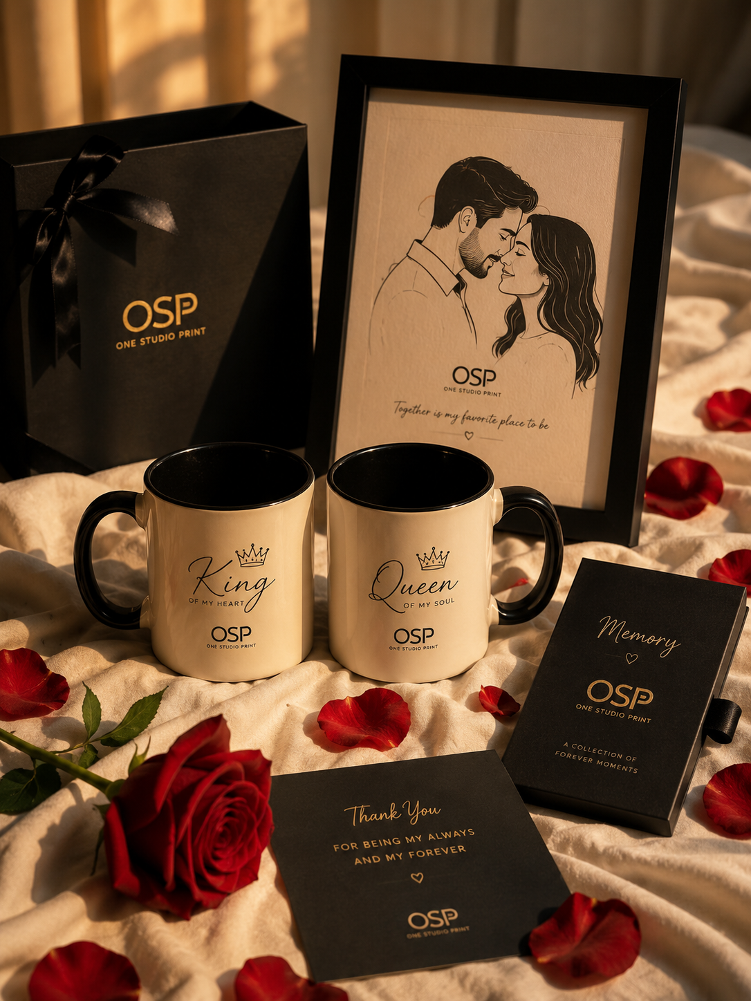 Couple Gift Set | One Studio Print Couple Gift Set - Custom Printing Pakistan by One Studio Print